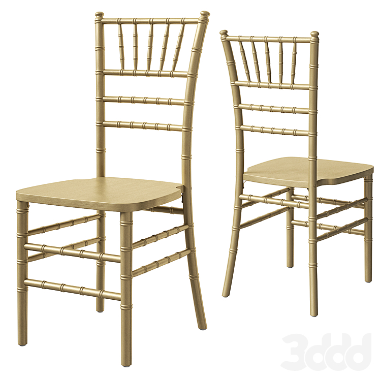 Chaise Chiavari dorée