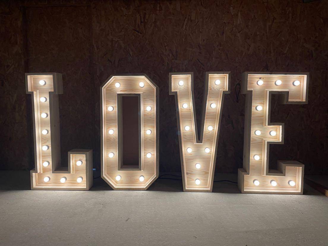 Panneau LED «LOVE»
